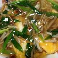 ほっほ's cooksnap of when they made ☆ふんわり半熟卵に、ニラのあんかけ～☆.