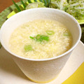 taruママ's cooksnap of when they made 卵スープ　中華風.