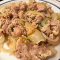 のらむーちょ's cooksnap of when they made 食材２つ【豚こま肉のスタミナ焼き】.