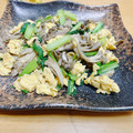 ルパンのかあさん☆彡's cooksnap of when they made お弁当に舞茸香る小松菜の卵炒め.