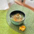 キンプリ's cooksnap of when they made 簡単♡豆苗とキムチの味噌汁♡.