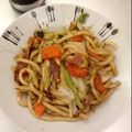 チーム6's cooksnap of when they made オイスターソースで焼きうどん.