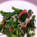 ナポリタンマウス's cooksnap of when they made 菜花とカニカマのしょうゆ麹あえ.