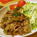 南おけいはん's cooksnap of when they made ☆激ウマ☆にんにく生姜焼き★.