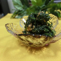 ぽっぽぺぺ's cooksnap of when they made ほうれん草のゴマ和え｡+☆+｡ﾟ.