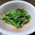 にゃんこにゃんこ先生's cooksnap of when they made ♪レンジでほうれん草ナムル風お浸し♪.