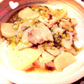 TocCHiii's cooksnap of when they made 蕪と豚肉の中華炒め.