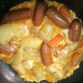 ぽちもち's cooksnap of when they made 簡単♪人参とじゃがいもの卵とじ.