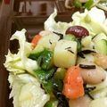 kotaro子's cooksnap of when they made 柚子胡椒ピリリ☆豆と角切り野菜のサラダ.