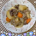 オウジリリノエ's cooksnap of when they made 我が家のいつもの肉じゃが.