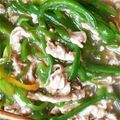 ブウチャン's cooksnap of when they made 普通の青椒肉絲.