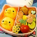 マッハママ's cooksnap of when they made お弁当に♪人参ときゅうりの花❀.