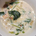 ヨシヨッシー's cooksnap of when they made 牛乳活用　野菜たっぷりほうれん草のスープ.