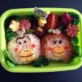 n8023's cooksnap of when they made **キャラ弁に　はなかっぱ　おにぎり**.