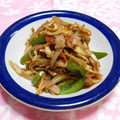 シャンプーハット's cooksnap of when they made 切干大根の焼きそば風.