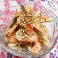 シャンプーハット's cooksnap of when they made ゴボウとニンジンの温サラダ☆.