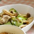 umemodoki's cooksnap of when they made 簡単♪豚肉とチンゲン菜炒め.