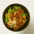 ぉまりぃ's cooksnap of when they made 簡単ランチ☆きのこと豚肉のピリ辛丼.