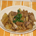 ポポモモ's cooksnap of when they made めっちゃ中華☆鶏と椎茸のうま煮！.