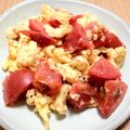 にこにこもきゅ's cooksnap of when they made 簡単☆トマトたっぷりスクランブルエッグ.