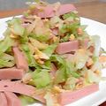 らびー's cooksnap of when they made ✿キャベツとウインナー炒め✿.