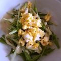 とっとこねこ's cooksnap of when they made 水菜とたまごのサラダ.