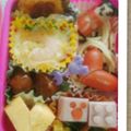 ★★まこ★★'s cooksnap of when they made 簡単！キャラ弁　ウインナーでミッキー♪.