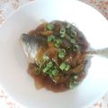ホワイトフレンド's cooksnap of when they made 鯵の丸揚げ　野菜甘酢あんかけ.