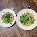 s06007's cooksnap of when they made 豚バラニラもやし炒め.