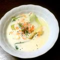 チビ太のおでん's cooksnap of when they made 青梗菜ホワイトスープ。お一人様132㌍.