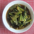 ゆずなつこ's cooksnap of when they made 簡単すぎる♫小松菜おかか炒め.