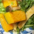 mehmeh's cooksnap of when they made 甘くて美味しい♪カボチャと水菜の炊いたん.