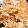 ぱんだおうじ's cooksnap of when they made にんじんだけで♪　サラダ.