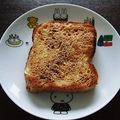 Ｐ子ママ's cooksnap of when they made マヨっちゃいや★ダーティートースト.