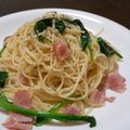 marimade's cooksnap of when they made あっという間♪　和風スパゲッティ.
