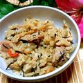 ▽appi＊'s cooksnap of when they made ひじき入り玄米炊き込みご飯.