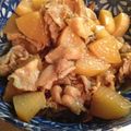 ♡Fuwari♡'s cooksnap of when they made 豚肉と大根の和風煮込み.