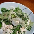 azu211's cooksnap of when they made 豆腐と水菜のゴマ＆シソ和えサラダ.