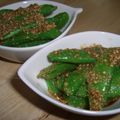 こずけみ's cooksnap of when they made スナップエンドウのゴマ和え.