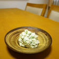 chiyotake's cooksnap of when they made 空豆の緑の白和え.