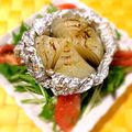 aya1117's cooksnap of when they made 新玉ねぎの丸ごとグリル・バルサミコソース.