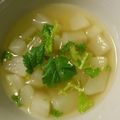 大王イカ's cooksnap of when they made ぽかぽかする、生姜と大根のコンソメスープ.