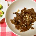 ブランドスクエア店長's cooksnap of when they made 塩だれ焼き肉＊ご飯にのせて牛丼や豚丼にも.
