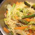BellmanM's cooksnap of when they made サラダで焼きビーフン.