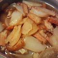 ポポハハ's cooksnap of when they made こんにゃくと大根のきんぴらおかかあえ.