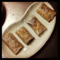 蘭花⿻'s cooksnap of when they made ライスペーパーでもっちもちおやつ★.