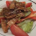 華舞蘭's cooksnap of when they made 豚ばら肉のカレーソース炒め（サラダ風）.