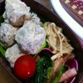 雪だるまんじゅう's cooksnap of when they made お弁当に！鶏ミンチれんこんボール.