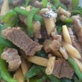 デコポン5's cooksnap of when they made 簡単♪焼き肉タレでチンジャオロース風炒め.