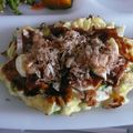 りんかりんか's cooksnap of when they made ｼﾝﾌﾟﾙ＆簡単♪豆腐お好み焼き.